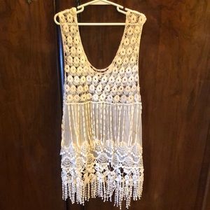 Dressy overlay top
